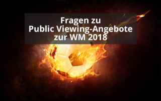 Fragen zu Public Viewing-Angebote zur WM 2018||Twitter-Meldung der Tourist-Information Otterndorf zum Public Viewing während der WM 2018