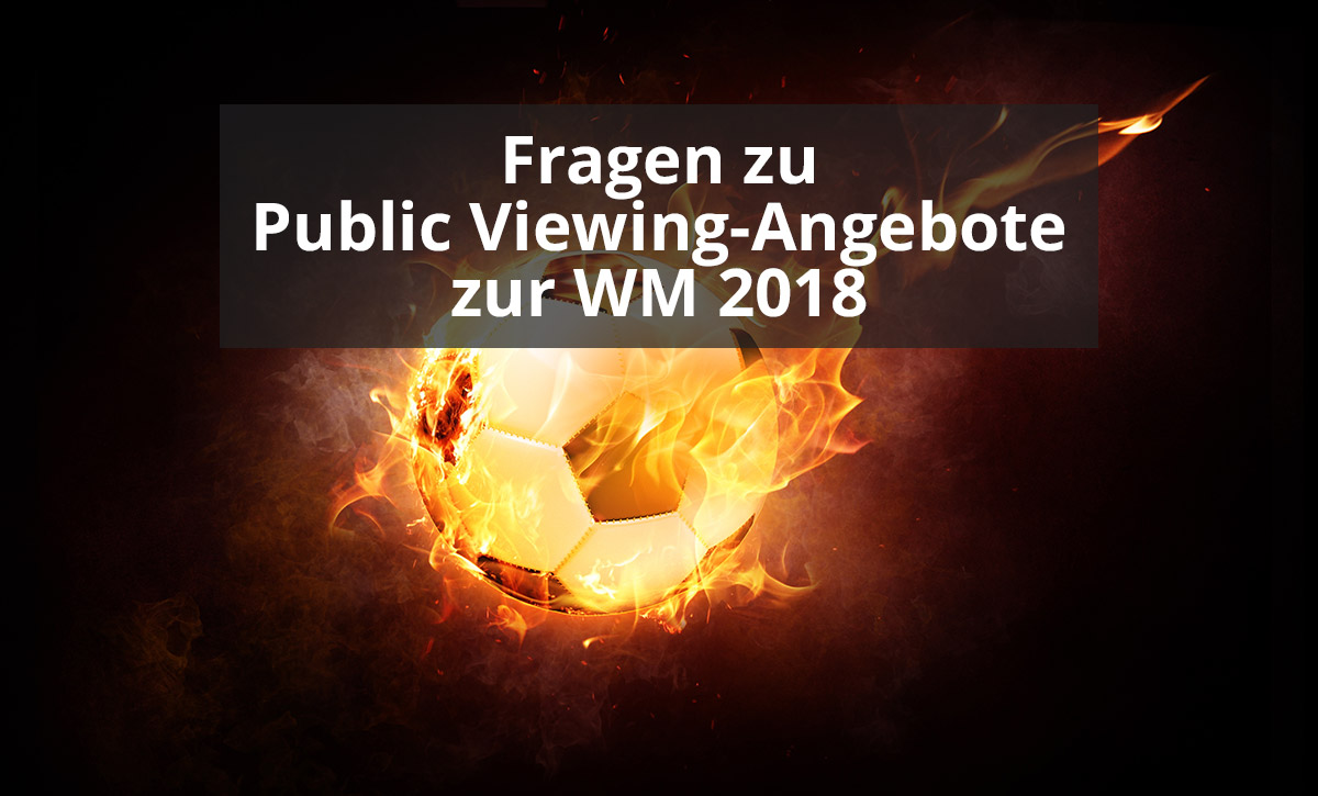 Fragen zu Public Viewing-Angebote zur WM 2018||Twitter-Meldung der Tourist-Information Otterndorf zum Public Viewing während der WM 2018