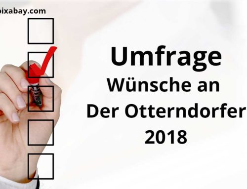 Umfrage zu Wünschen an Der Otterndorfer 2018