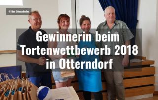 Gewinnerin beim Tortenwettbewerb 2018 in Otterndorf||Die Jury beim Tortenwettbewerb 2018 in Otterndorf||Tortenwettbewerb 2018 in Otterndorf - Die Siegertorte "Himmbeertraum am Nordseestrand"||Tortenwettbewerb 2018 in Otterndorf - Zweiter Platz "Moin Moin"||Tortenwettbewerb 2018 in Otterndorf - Dritter Platz "Sommertraum"||Gewinnerin beim Tortenwettbewerb 2018 in Otterndorf