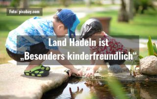 Land Hadeln ist "Besonders kinderfreundlich"