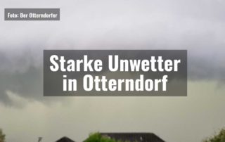 Starke Unwetter in Otterndorf||Starke Unwetter in Otterndorf