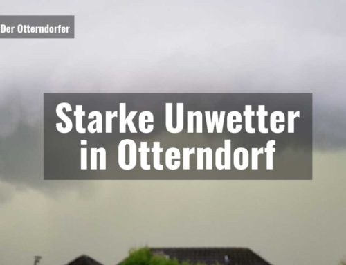 Starke Unwetter am 09.08. in Otterndorf