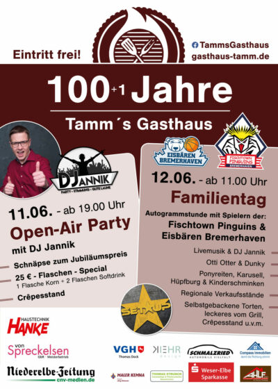 100+1 Jahre Tamms Gasthaus