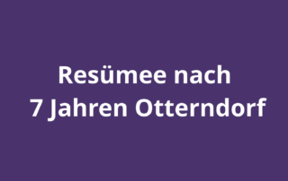 Resümee nach 7 Jahren Otterndorf